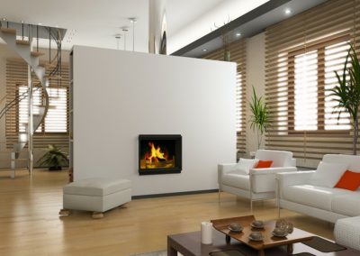 Fireplace Remodel in Living Room